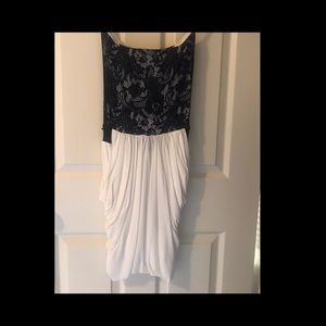 Gorgeous Couture Beth Bandeau Lace Dress